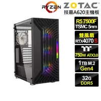 在飛比找momo購物網優惠-【NVIDIA】R5六核GeForce RTX 4070S{