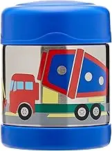 Thermos FUNtainer Vacuum Insulated Food Jar, 290ml, Construction Vehicles, F3001CS6AUS