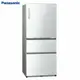 【Panasonic 國際牌】 送原廠禮 ECONAVI 610L三門變頻電冰箱(全平面無邊框玻璃) NR-C611XGS-W -含基本安裝+舊機回收