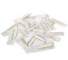 20x Mini Nail File Kits Cuticle Pusher Removers Orange Wood Stick Salon Tool AU