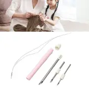 Punch Needle 5mm 3.5mm 2mm Adjustable Comfortable Grip Embroidery Pen Needle