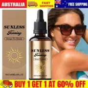 Sunless Tanning Drops 60ml - Oral Drink Sunless Tanning Drops -Natual Gloss AUS