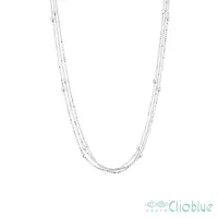 在飛比找momo購物網優惠-【CLIO BLUE】3條圓珠項鍊(法國巴黎品牌/925純銀