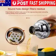 400ml Cocktail Shaker Maker Mixer Martini Spirits Bar Strainer Bartender Kit