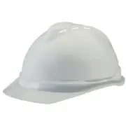 Msa Safety Hard Hat,Type 1, Class C,Ratchet,White 10034018 Msa Safety 10034018