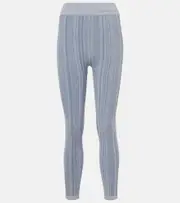 [Cordova] Cordova Sol ribbed-knit leggings M/L blue