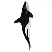 54" 3D Orca Windsock from In The Breeze 4954