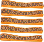 ELAYARD 5pcs Reflective Tape for Bike Helmets Practical Safety Streamers for Balance Bikes High Visibility Decorative Ribbons and Easy to Install