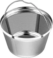 Reusable Basket Permanent Coffee Filters, Perfect Fit for 8-12 Cup Mr. Coffee, Black and Decker Basket-Style Coffee Maker Filters and Basket Paper Filters (Mr.Coffee)