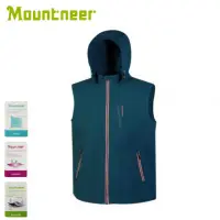 在飛比找momo購物網優惠-【Mountneer 山林】男 輕量防風SOFT SHELL