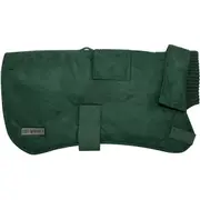 Ruff n Rugged Suedette Trench Dog Coat Moss - X Large