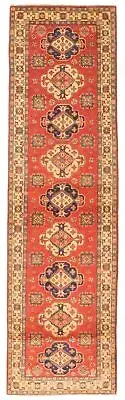 Traditional Hand-Knotted Runner Rug 2'7" x 9'8" Wool Carpet