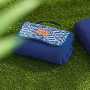 LazyDayz Large Waterproof Fleece Picnic Blanket Outdoor Camping Rug 150 x 135 cm