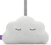 SnuzCloud 3-in-1 White Noise Machine - Baby Sleep Aid with Soothing Pink Noise and Sensory Lights, Newborn Essential for The Cot, Crib, and More, Adjustable Volume, Lightweight and Portable