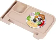 Chair Arm Tray, Side Armrest Chair Tray Organizer, TV Remote Holder with Cup Holder Tray Expand The Storage Space for Home, Flyers, Desktop, Offices, Brochures Gyouza