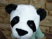 NEW Plush Safari Panda Hoodie Hat Cap - One Size - Dress Ups