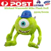 60cm Michael Wazowski Mike Plush Toy Monsters University Stuffed Doll Kids Gifts