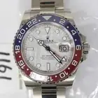 New 2024 Rolex 126719BLRO GMT-Master II 18K White Gold Ceramic Meteorite Watch