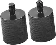 Yardwe 2Pcs Mic Stand Screw Adapter Durable Microphone Supplies for Tripods and Stands Easy Installation for Professional Use Compatible with Various Accessories