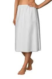 Shadowline Lingerie Nylon Flare Plus Size Half Slips 30 Inches Style 47116 1X-3X