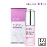 在飛比找momo購物網優惠-【LEGERE 蘭吉兒】超能亮美白安瓶精華(30ml/瓶)