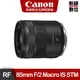 Canon RF 85mm f/2 Macro IS STM 公司貨