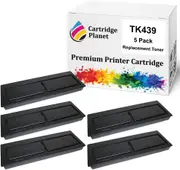 5-Pack Non-Genuine Toner Cartridge for Kyocera TK-439 (15,000 Pages) for Kyocera TASKalfa 180 TASKalfa 181 TASKalfa 221