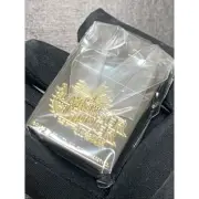 Zippo Monster Hunter Gore Magala Black Gold Laser Engraving Lighter Regular