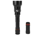 XHP70 10000LM Super Bright LED Flashlight IPX8 Underwater 80M Waterproof Diving Fill Light TorchBlack