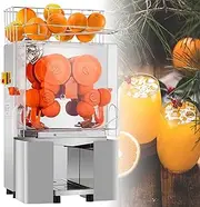 Commercial Orange Juicer Machines, Automatic Slow Masticating Juice Extractor for φ40-80mm Oranges, 20-30 PCS/Min, Orange Juice, Citrus, Grapefruit