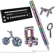 LARAH Color Fidget Pen Toy, Sensory Tool EDC Fidgeting Game for Adults