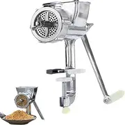 Manual Feed Pellet Machine, Manual Animal Feed Food Pellet Machine, Stainless Steel Fish Dog Cat Poultry Rabbit Pet Food Pellet Mell Making Machine, 1.5/2/2.5/3/4/5/6/8mm Pellet Plates