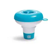 Intex Floating Chemical Chlorine Dispenser for Pool Spa Hot Tub Jet Massage