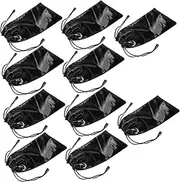 [WATIIFUFU] Outdoor Glasses Bag Set 10pcs Sunglasses Case Drawstring Compact Storage for On-the-go