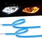 Flexible Waterproof 2Pcs 24'' Switchback Led Light Strip Kit Dual Color
