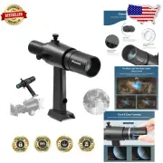 Compact 6x30 Optical Finderscope - Perfect for Accurate Celestial Viewing