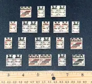 (17 PCS!) HEINEKEN BEER BOTTLE CAN OLD MINI MAGNETS VTG REFRIGERATOR COLLECTION