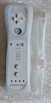 Built in Motion Plus Wii Remote Controller Cover & Strap For Nintendo Wii Wii U