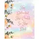 She Believed She Could So She Did: 2020-2021 Planner for Happy Girls, 2-Year Planner With Daily, Weekly, Monthly And Calendar, Pink Edition (January 2