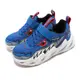 Skechers 童鞋 Shark-Bots-Surf Patrol 藍 紅 鯊魚 中童 緩震 魔鬼氈 運動鞋 小朋友 402112LBLU