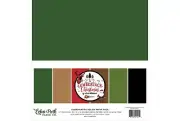 Echo Park Paper A LUMBERJACK CHRISTMAS 12x12 Solids Scrapbook Cardstock Pack