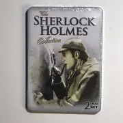The Sherlock Holmes Collection Sealed 2 Dvd Steelbook Basil Rathbone Nigel Bruce