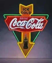 24"x20" Coca Cola Ice Cold Drink Flex LED Neon Sign Lamp Bar Club Garage Room