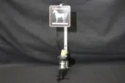 WHITE HORSE CELLAR Scotch Whisky Liquor Bottle Shot Dispenser w/Vise Table Mount
