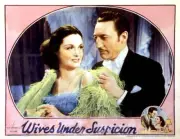 Wives Under Suspicion, lobby card , Gail Patrick, Warren William, 1938 OLD PHOTO