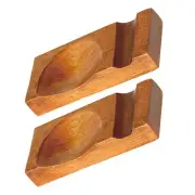 2 Pcs Japanese Chopstick Rest Tableware Decor Holder for Home