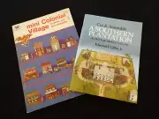 Cut & Assemble Southern Plantation, H-O Scale Whitman Mini-Colonial Village