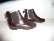 New Regent Childrens Chelsea Boot Brown Leather 10.5 Jodphur Paddock Lot 7