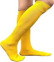 [COUVER] Unisex Polyester Soccer Knee High Socks Sports Team Socks