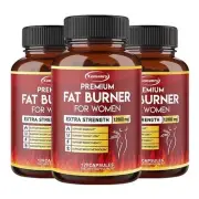 Premium Fat Burner For Women 12000mg-Green Tea,Appetite Control,Boost Metabolism